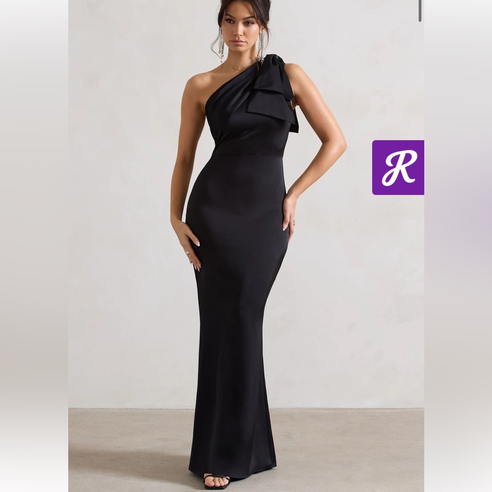 Club L London Lady Satin Dress